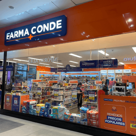 Logo da loja farma conde