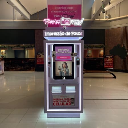 Imagem de interna da loja photo now