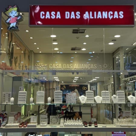 Logo da loja casa das alianças