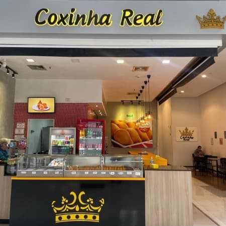 Imagem de interna da loja coxinha real