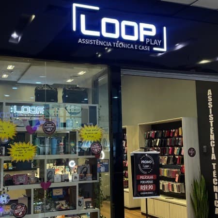Imagem de interna da loja loop play