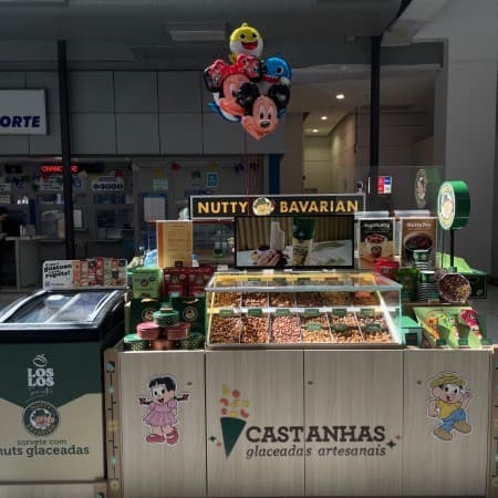 Imagem de interna da loja nutty bavarian