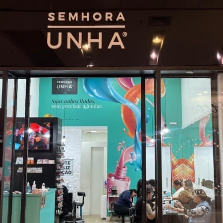 Logo da loja semhora unha