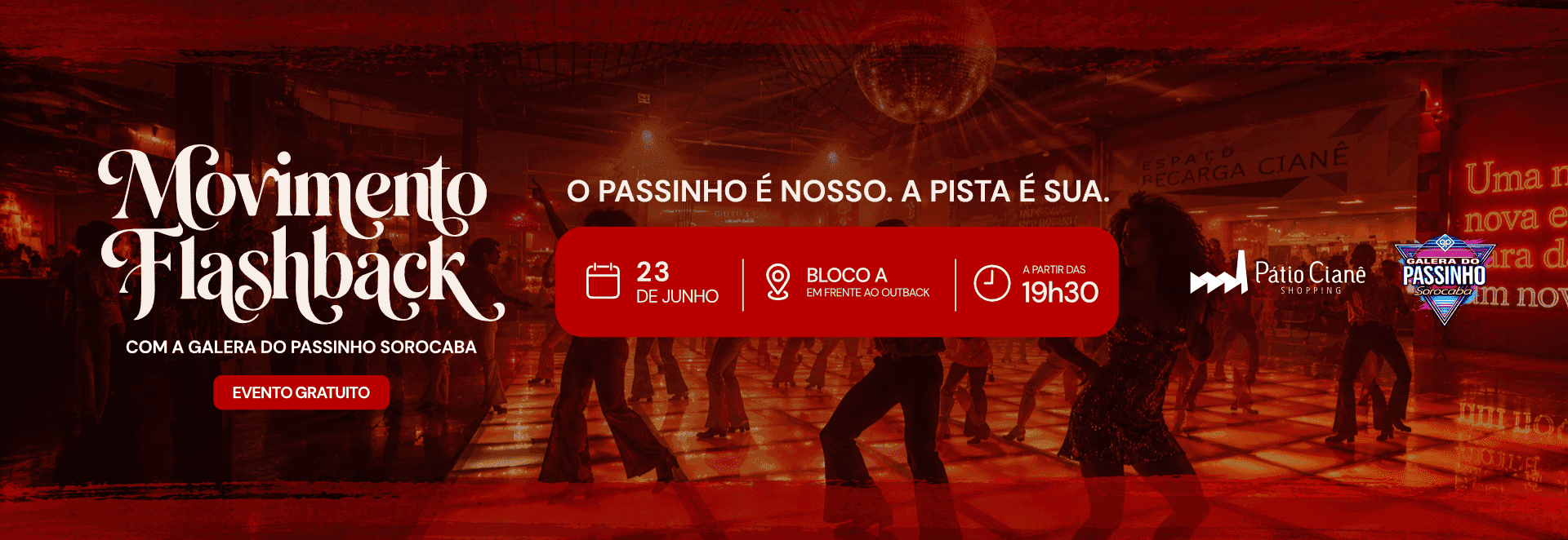 Banner do evento Movimento Flashback